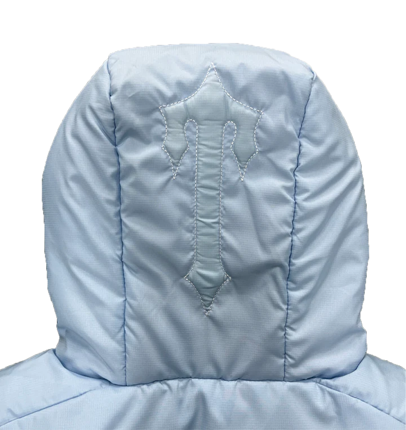 TRAPSTAR WOMEN'S DECODED 2.0 HOODED PUFFER-ICE BLUE