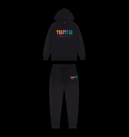 TRAPSTAR CHENILLE DECODED HOODED TRACKSUIT - CANDY EDITION