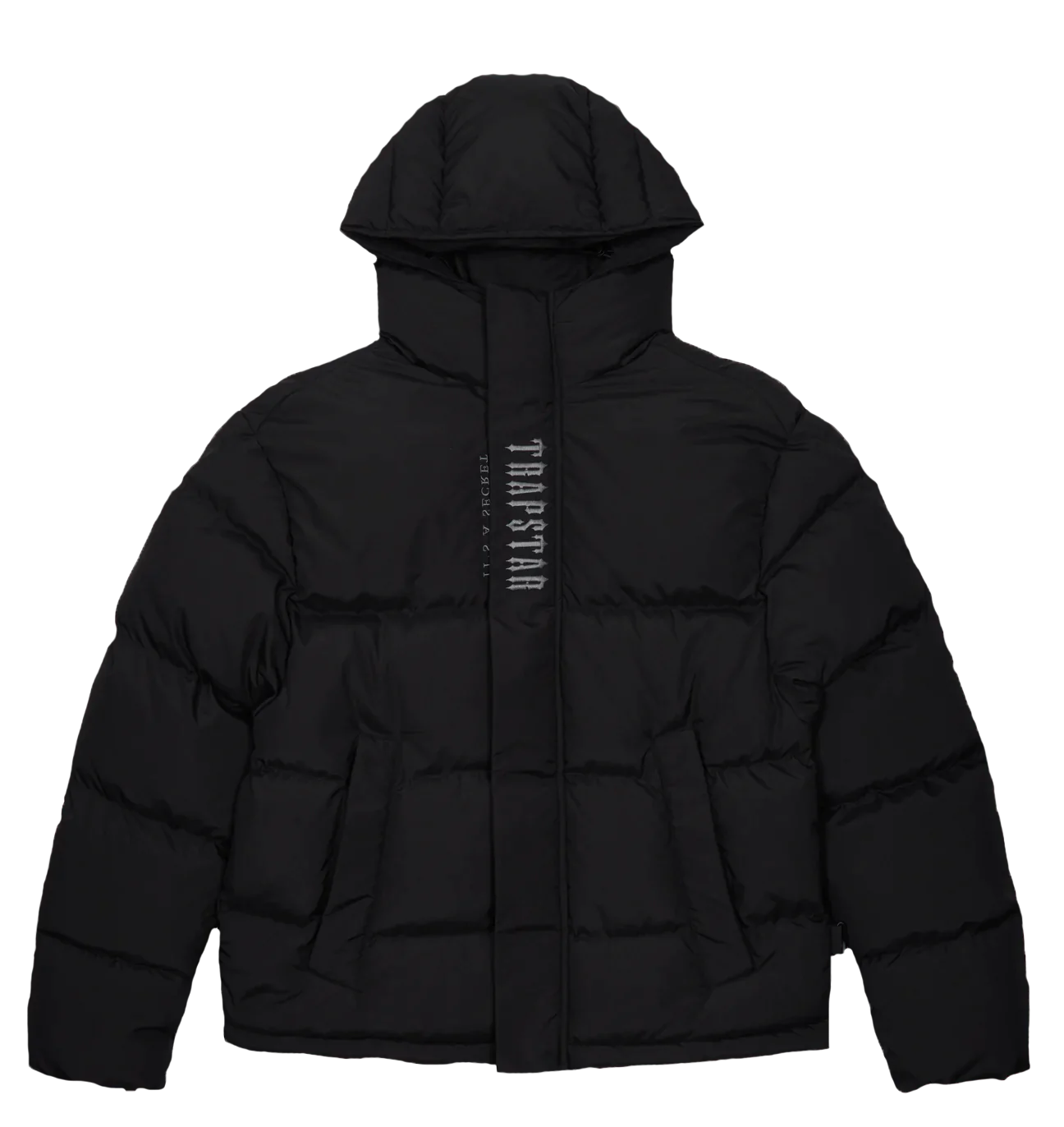 TRAPSTAR DECODED HOODED PUFFER 2.0 - BLACK