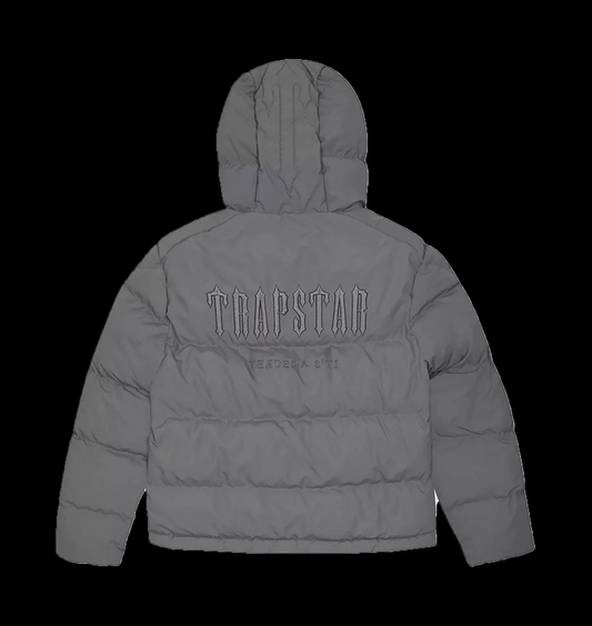 TRAPSTAR DECODED HOODED PUFFER 2.0 -REFLECTIVE