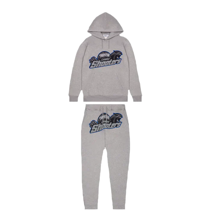 TRAPSTAR LONDON SHOOTERS HOODED TRACKSUIT-BLUE EDITION