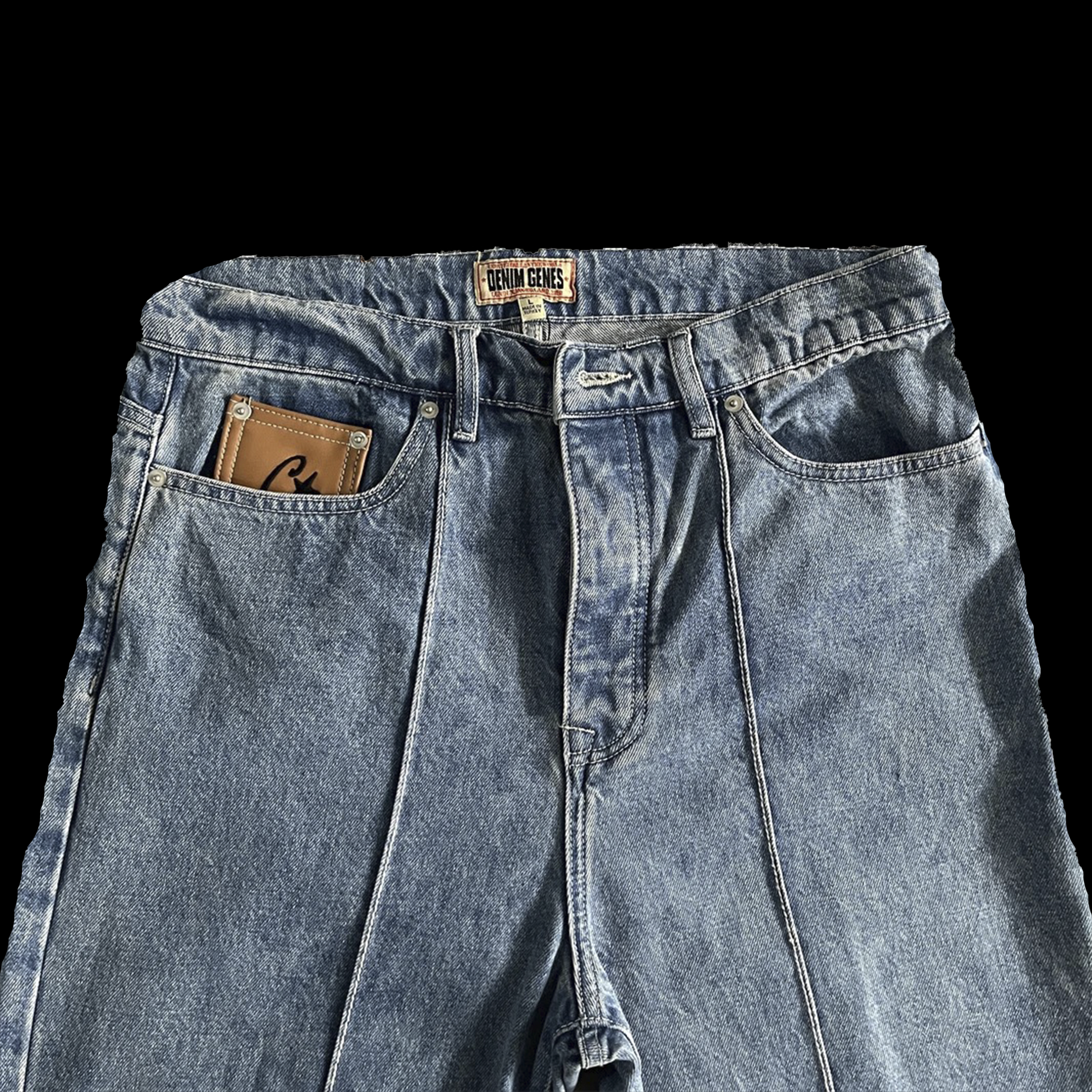 Corteiz C-Star Denim Jeans – CG SNEAKERS