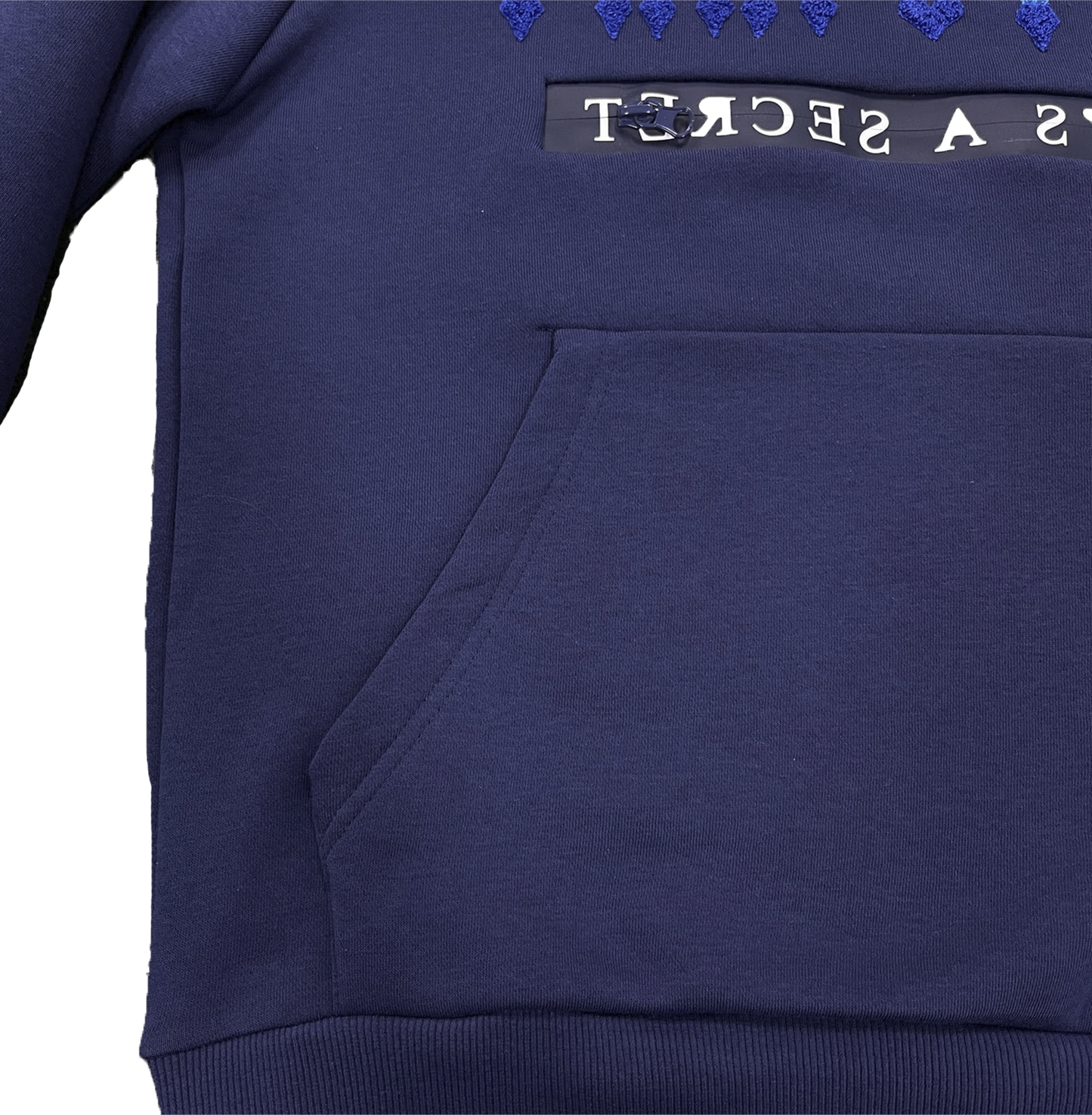 TRAPSTAR CHENILLE DECODED 2.0 HOODED TRACKSUIT-MEDIEVAL BLUE