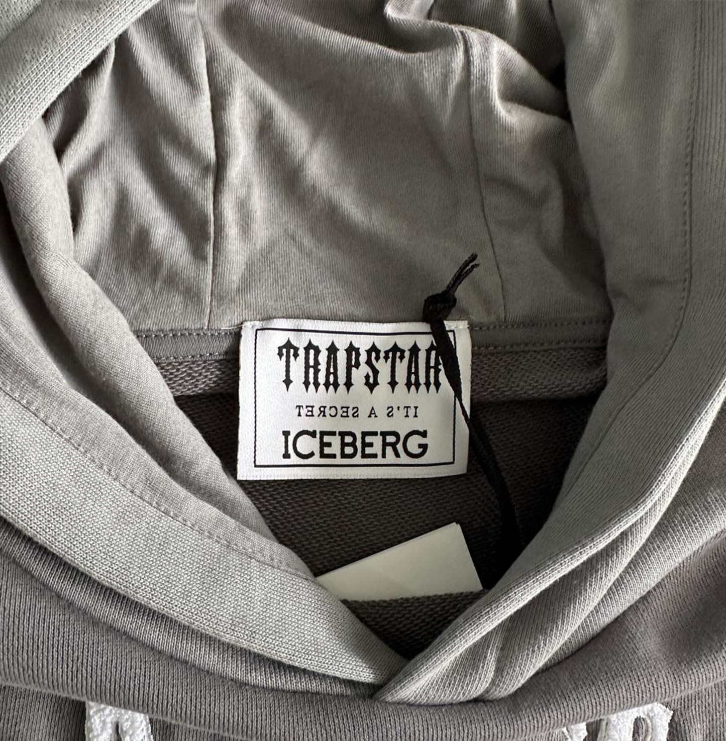 TRAPSTAR x ICEBERG DECONSTRUCTED TWO LOGO HOODIE